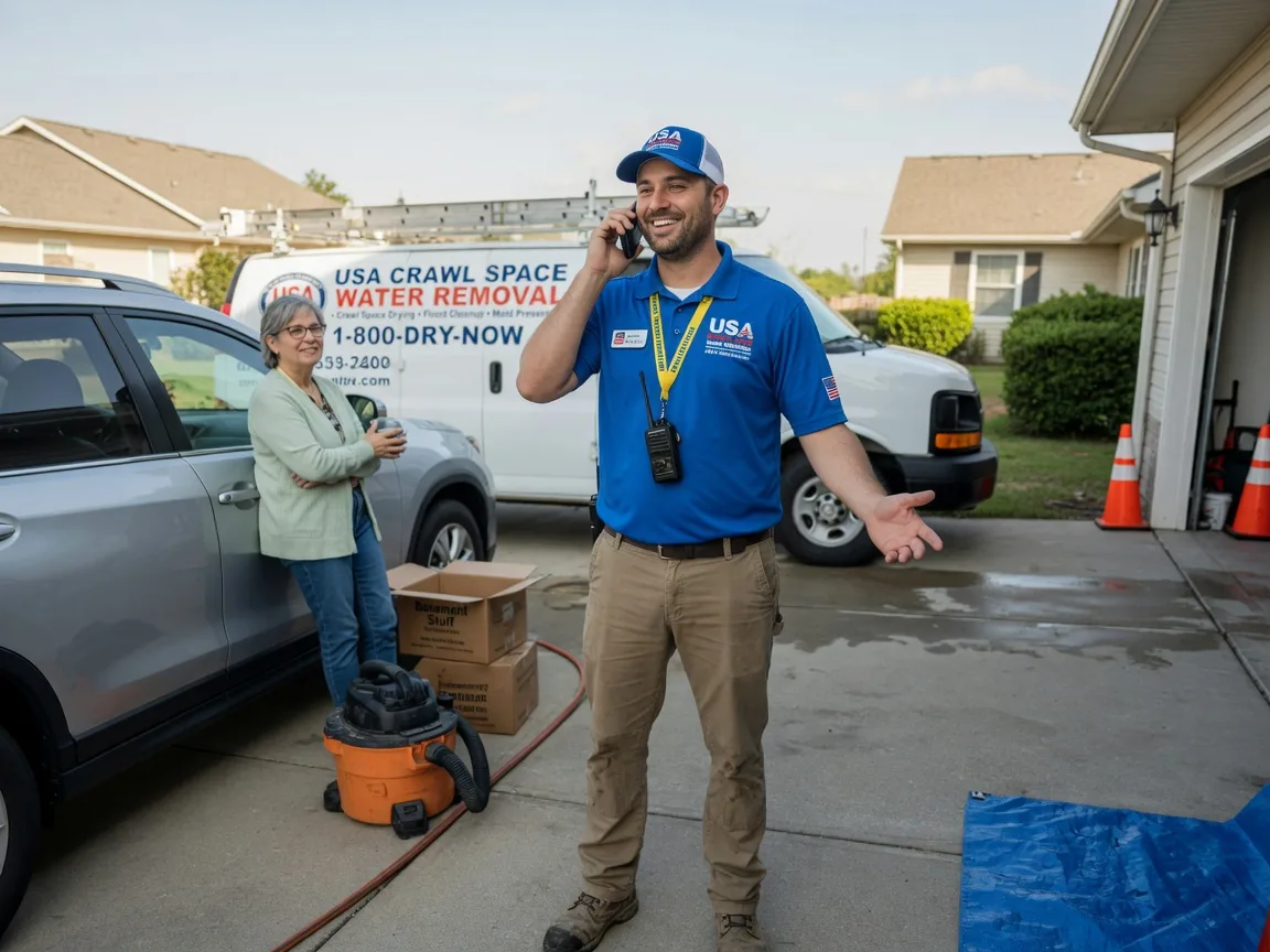 Crawl Space Water Removal West, MS FAQs
